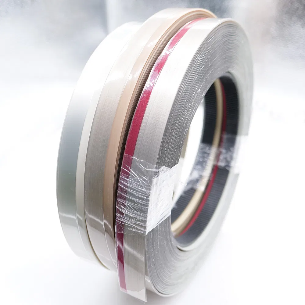 Furniture Edging Trim PVC Edge Banding Tape for Panel Furniture Accessory
