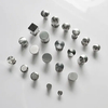 Stainless Steel Wardrobe Metal Cupboard Knobs Handles Drawer Pull Round Cabinet Knob