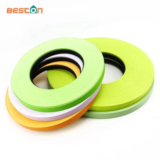 Furniture Fittings Edge Tape Decorative Flexible Plastic 3D Duotone PVC Edge Banding