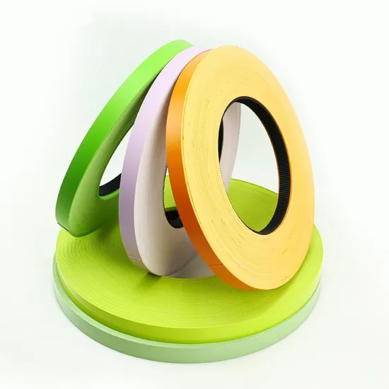 Furniture Fittings Edge Tape Decorative Flexible Plastic 3D Duotone PVC Edge Banding