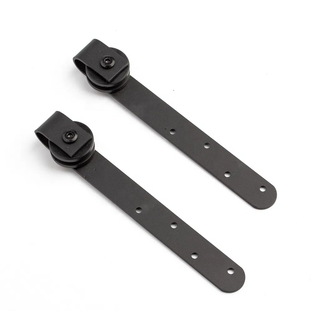 Cabinet Rolling Industrial Quiet Bypass Iron Double Barn Door Hardware Kit