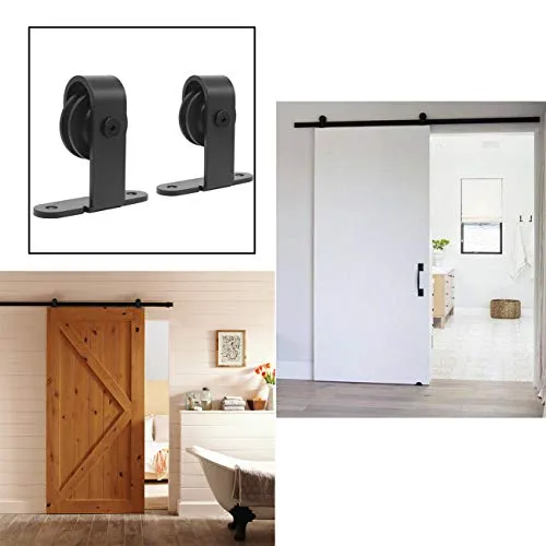 T Shape Sliding Door Wheels Heavy Duty Sliding Barn Door Hardware