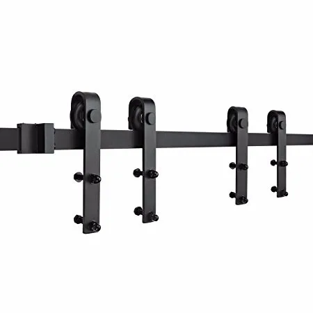 Rustic Classic Design 12FT Sliding Double Barn Door Hardware