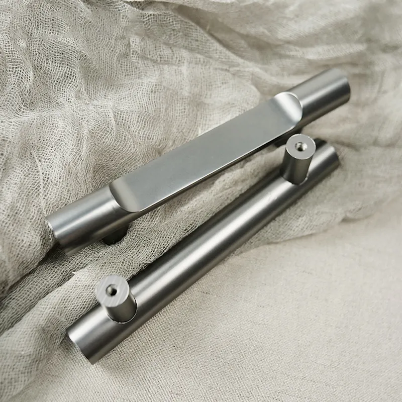 Sand Golden Door Lever Handle Cabinet Door Pull Handles