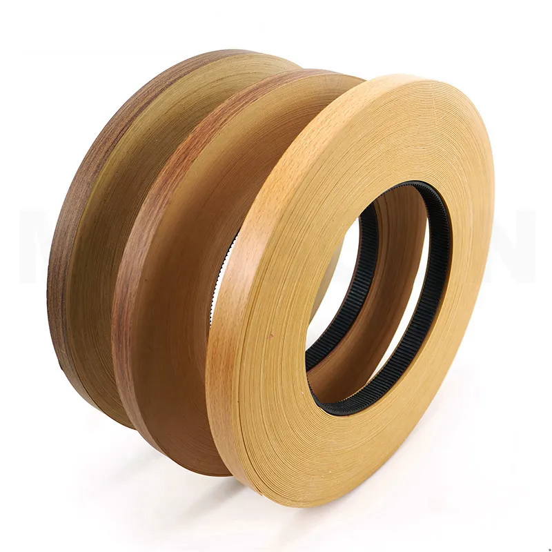 MDF Standard Wood Grain PVC Edge Banding Tape Strip Band Belt