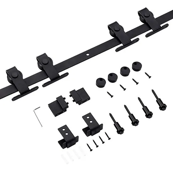 Wall Mount Sliding Barn Double Door Hardware