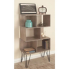 Living Room Furniture with Metal Iron Feet Storage Shelves Side Tables
