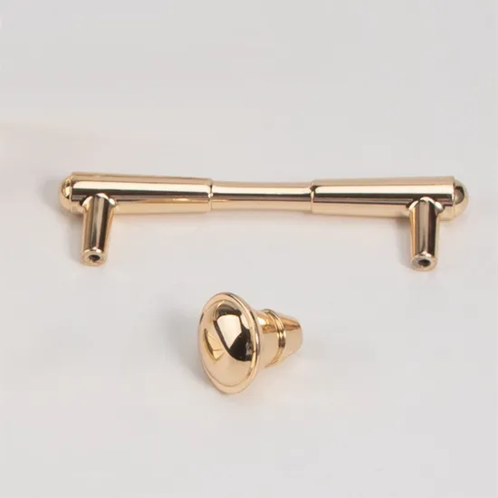 Zinc Alloy Kitchen Cabinet Handles Drawer Knobs Bright Chrome Furniture Handle
