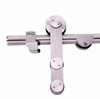 European Modern Stainless Steel Glass Door Sliding Barn Door Hardware System Kits