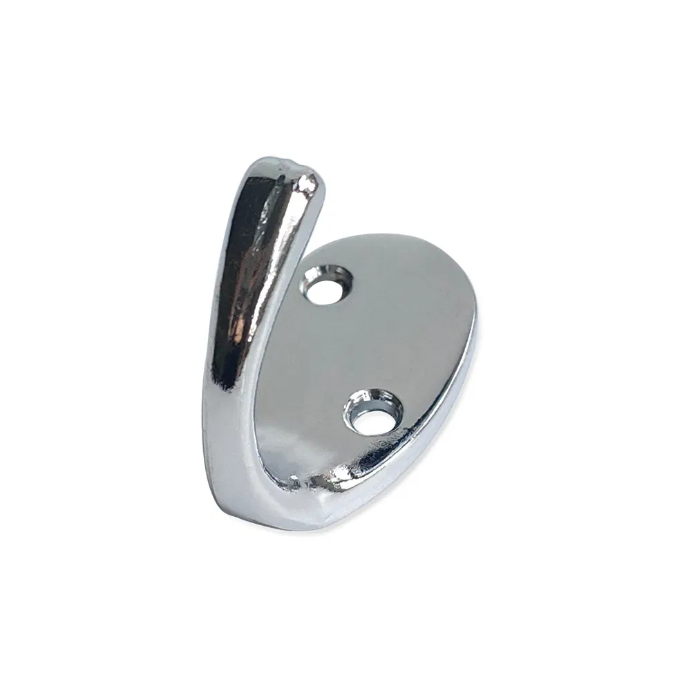 Household Chrome Display Metal Wall Hook Wall Mounted Clothes Door Hooks