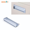 Modern Invisible Embedded Aluminum Wardrobe Cabinet Knobs Concealed Drawer Pull Hatches