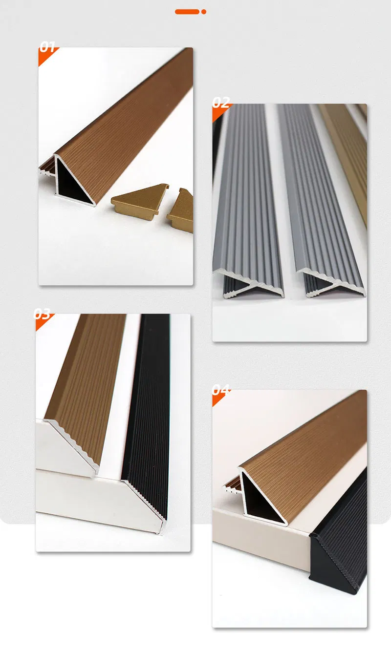 Closet Body Recessed Door Handle Triangular Beveled Edge Cabinet Door Handle