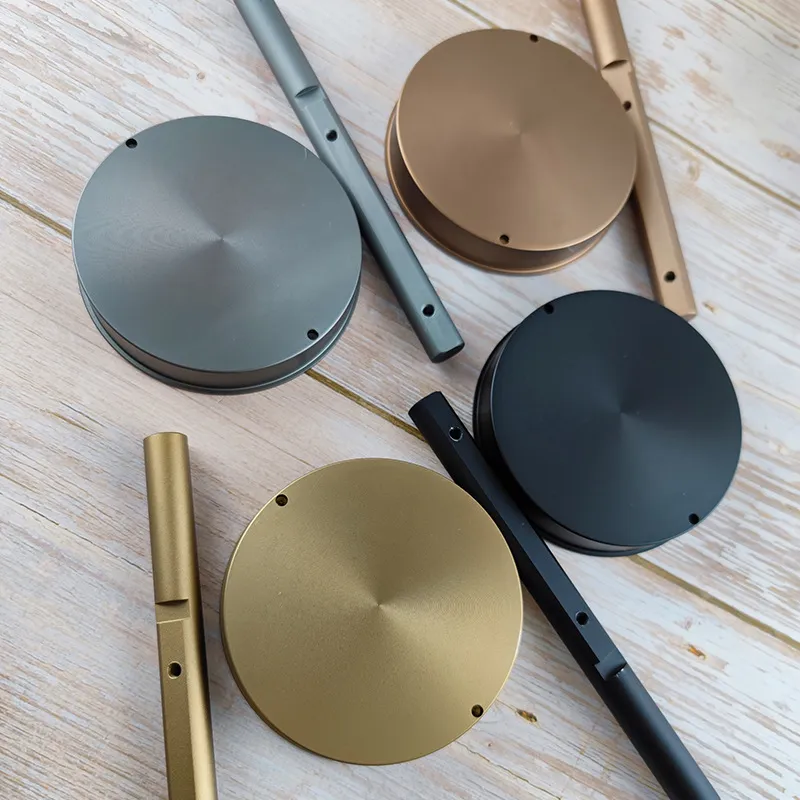 New Aluminium Recessed Invisible Cabinet Handles Concealed Hidden Furniture Drawer Handle