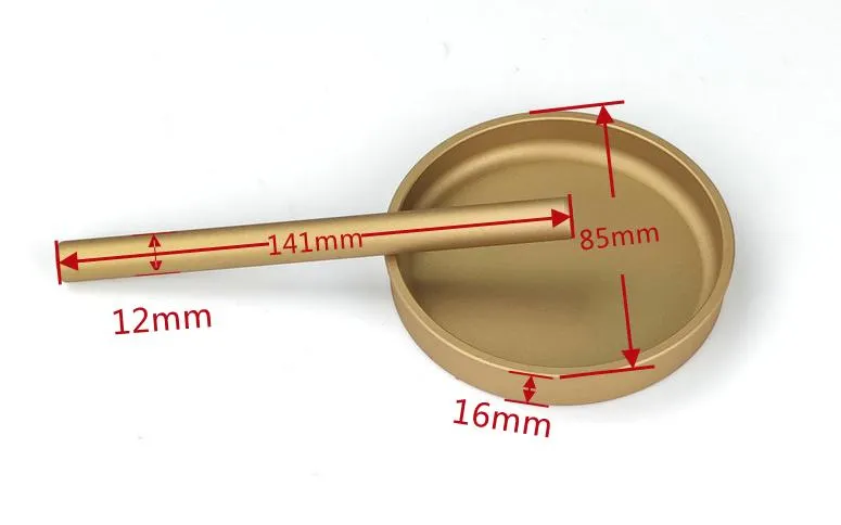 New Aluminium Recessed Invisible Cabinet Handles Concealed Hidden Furniture Drawer Handle