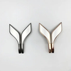 Zinc Alloy Leather Furniture Cabinet Handles New Design Wardrobe Door Pull Handle