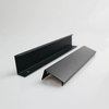 Modern Furniture Hardware Matt Black Hidden Kitchen Finger Edge Cabinet Pull Handles