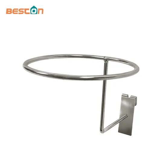 Wholesale Wire Hat Display Single Metal Hooks Mesh Stand