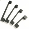 Black Matt Furniture Hardware Cabinet Square Pull 128mm & 160mm Drawer Handle
