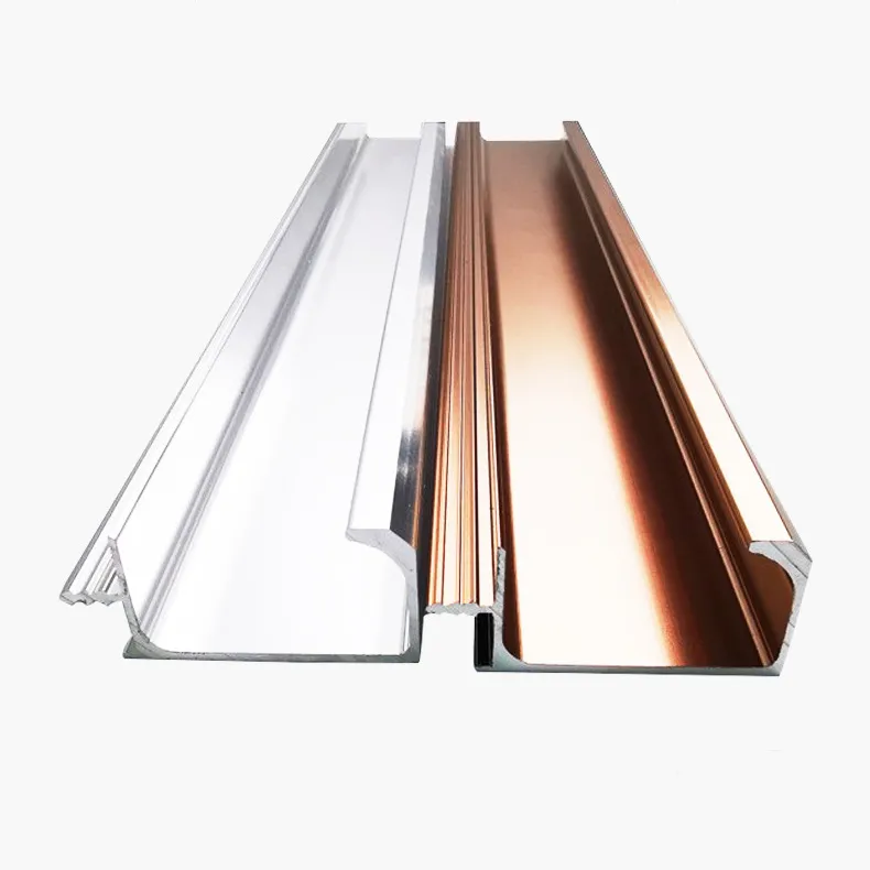 Aluminum G Profile Handle Invisible Kitchen Cupboard Cabinet Door Edge Pull Handles