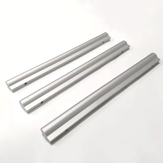 Bedroom Furniture Champagne Chrome Plated Drop Aluminum Furniture Cabinet Handle Pull