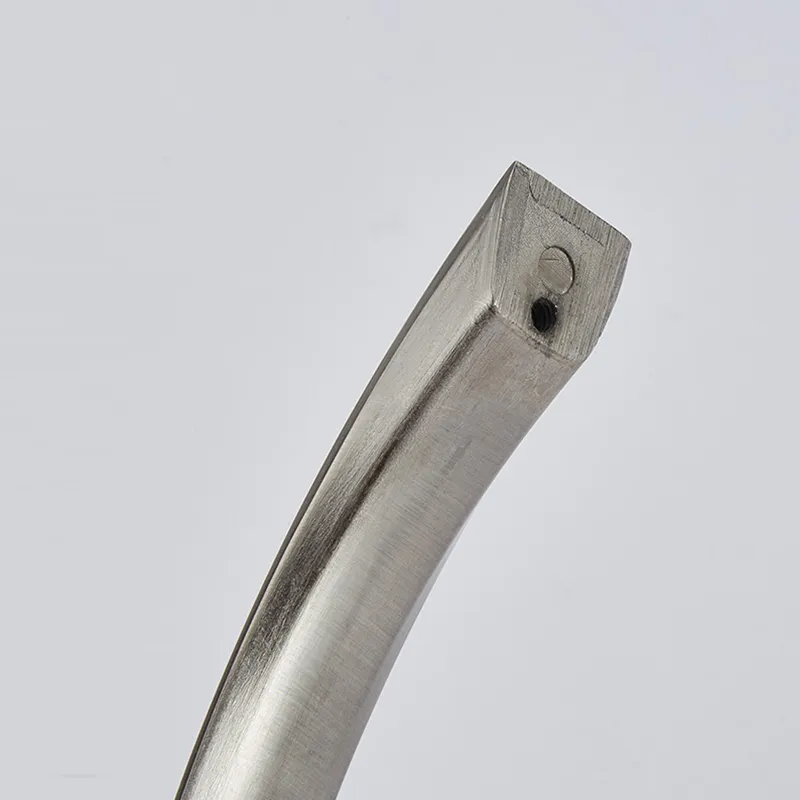 Aluminum Die-Casting Hardware Handle Aluminum Alloy Nickel Brushed Kitchen Cabinet Handle