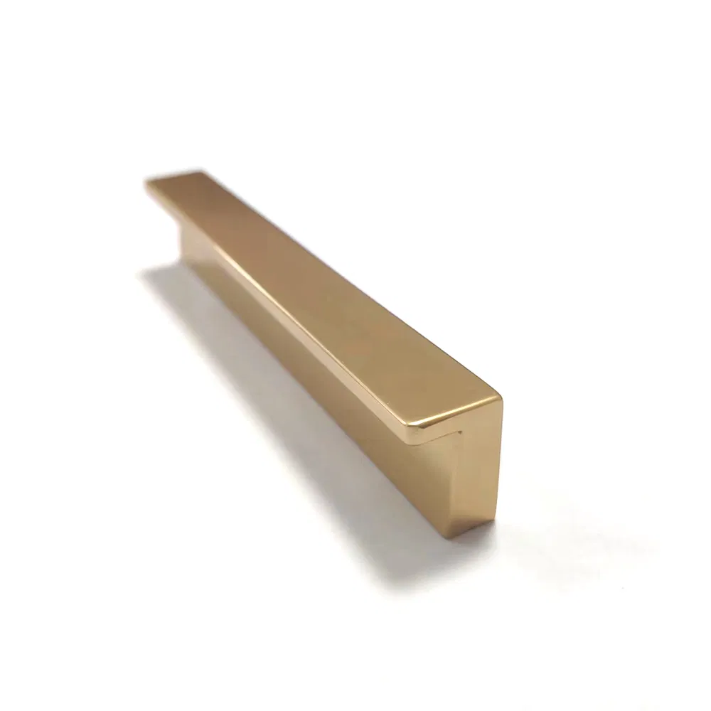 Aluminum Cupboard 7 Shape Handle Furniture Cabinet Pull Chrome Gold Long Handles
