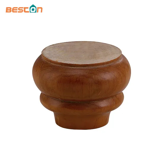 Chair and Sofa Legs Bun Feet Custom Wooden Sofa Furniture Legs