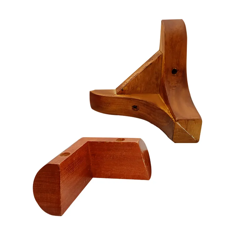 Wooden 150mm Furniture Accessories Decorative Wooden Sofa Legs