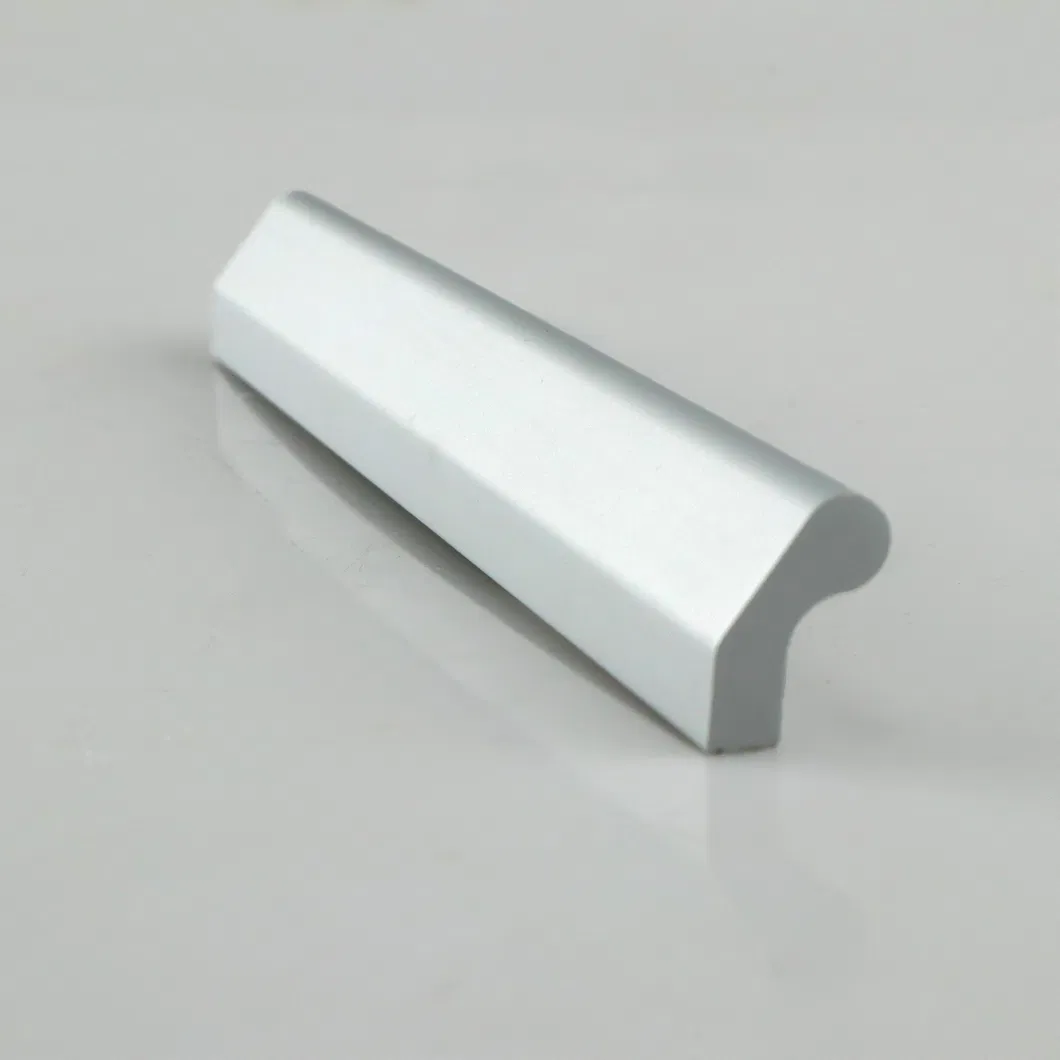 Aluminum Furniture Accessories Wardrobe Drawer Handles Matt Black Kitchen Cabinet Pull Handle