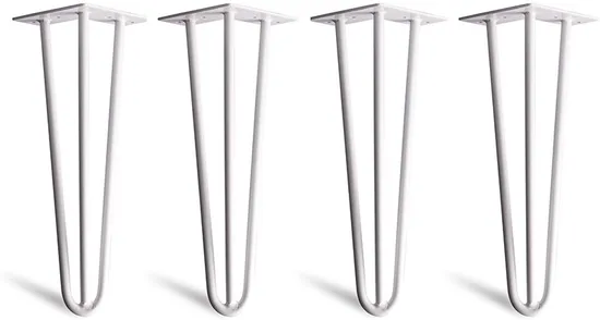 New Design Furniture Wholesale Metal Chrome Hairpin Table Legs