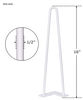 U-Shaped Wire Furniture Hardware Support Metal Table Legs Desk Legs Hairpin Legs