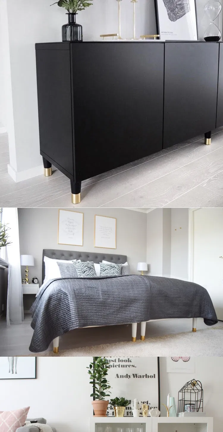 Furniture Accessories Durable Wooden Legs for Sofa &amp; Bed