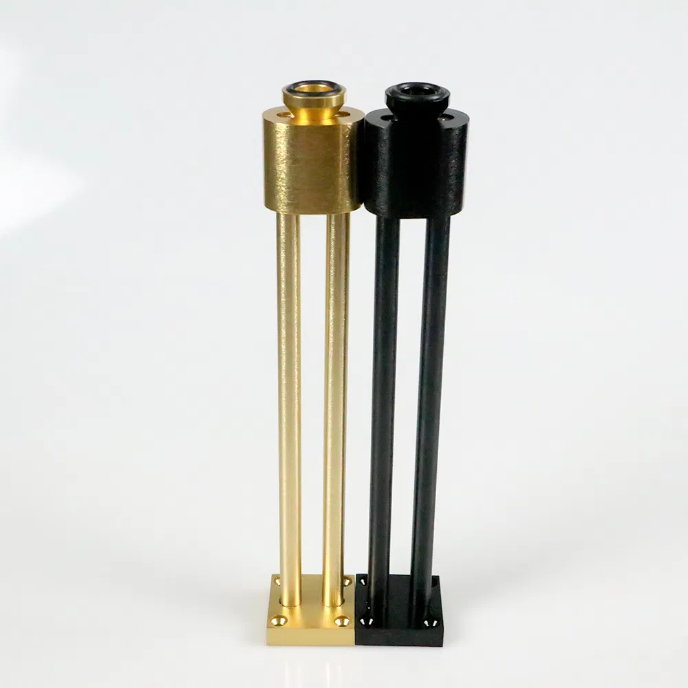 Aluminium Solid Cabinet Furniture Brass Gold and Black Support Leg Feet