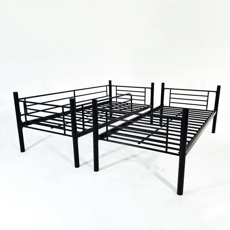 Bedroom Furniture Garden Platform Bed Sofa Metal Iron Frame Daybed with Trundle