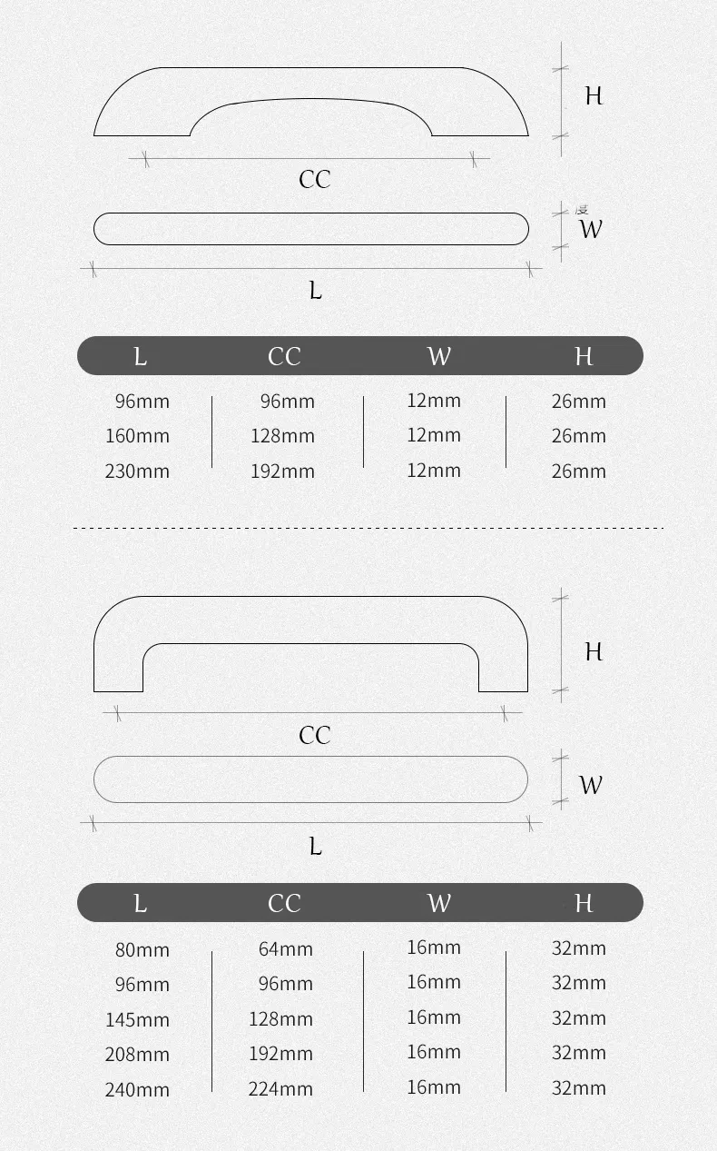 Wooden Drawer Accessories Chinese Style Wood Kitchen Cabinet Closet Door Pull Handles