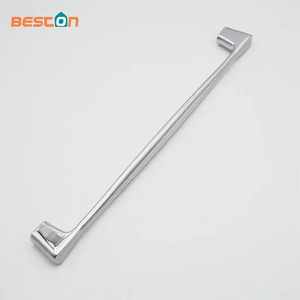Furniture Hardware Zinc Alloy Chrome Kitchen Refrigerator Handles Cabinet Pull Handle