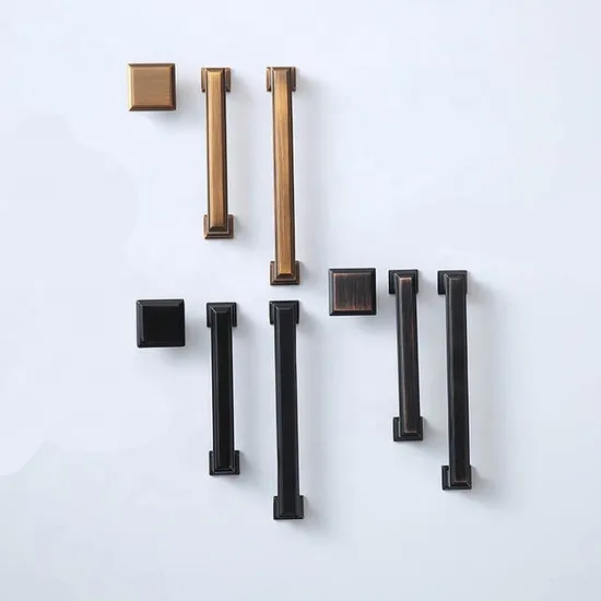 Wholesale Kitchen Cabinet Pull Handle Zinc Brush USA Pull
