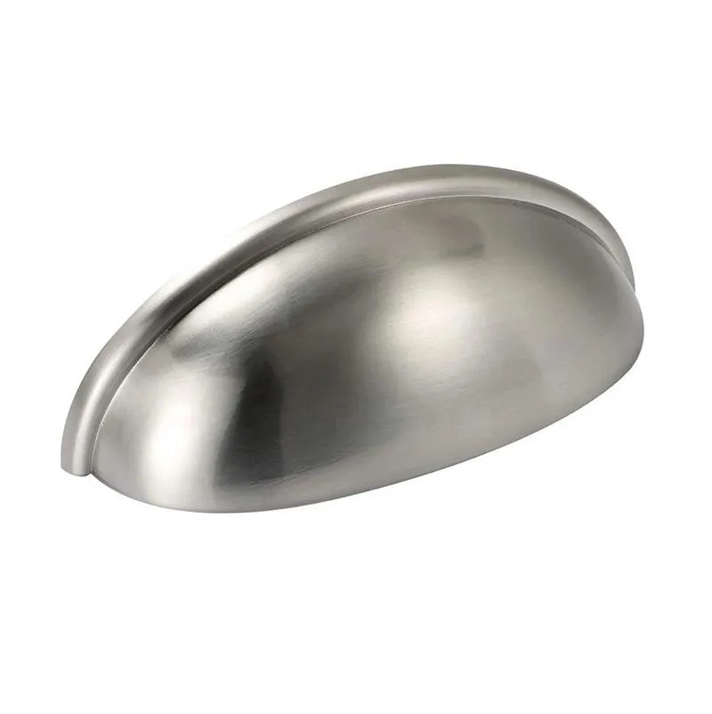 Matt Black Zinc Alloy C. C 76mm Drawer Cabinet Handles Cup Handle