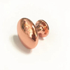Round 29mm Diameter Furniture Rose Gold Cabinet Dresser Drawer Mushroom Knob