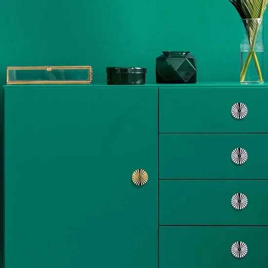 Cabinet Petal Handle Zinc Alloy Light Luxury Small Handle Knob