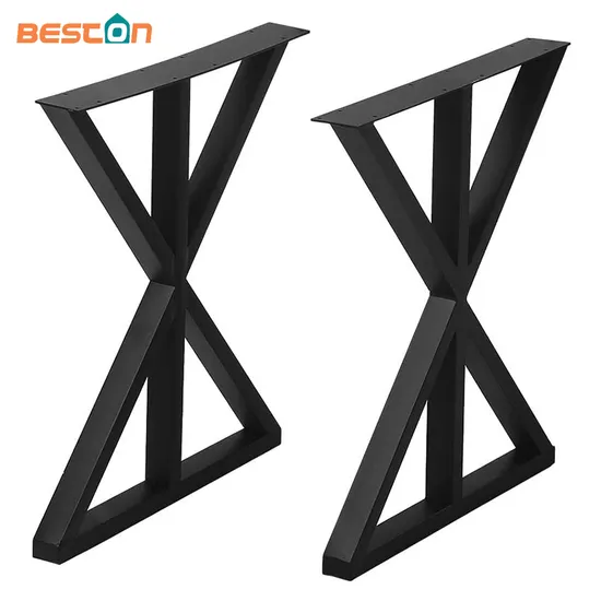 Manufacturer Modern U-Shape Golden Metal Dining Table Legs