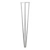 Brushed Stainless Steel Furniture Coffee Dining Table Hairpin Legs