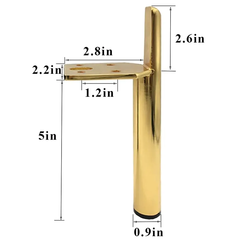 Furniture Hardware Modern Style Coffee Table Kitchen Bathroom Cabinet Table Legs