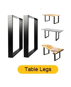 Hot Sale Furniture Feet Industrial Style Chrome Table Sofa Legs