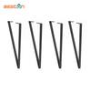 Modern Style Furniture Table Legs Vanity Legs Bent Metal