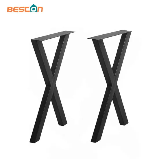Manufacture Craft Furniture Dinning Computer Desks Square Heavy Duty Metal Table Legs