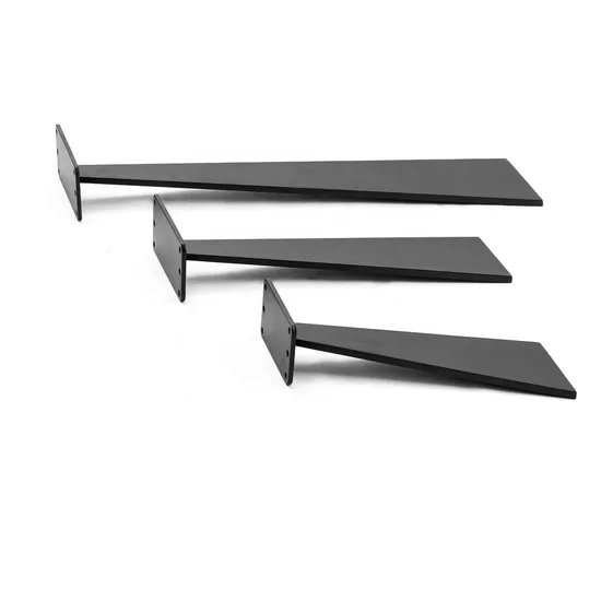 New Design Powder Coated Flat Black Dining Table Legs Manufacturers