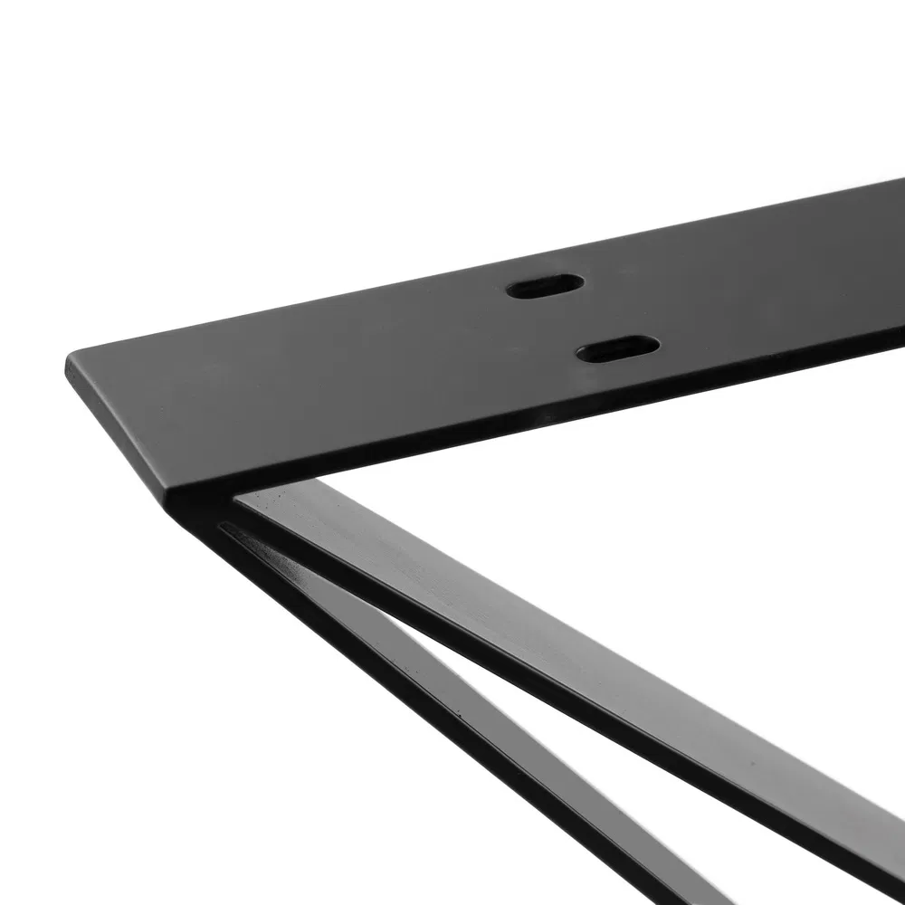 DIY Heavy Duty Meta Iron Chair Bench Legs Black Coffee Table Legs