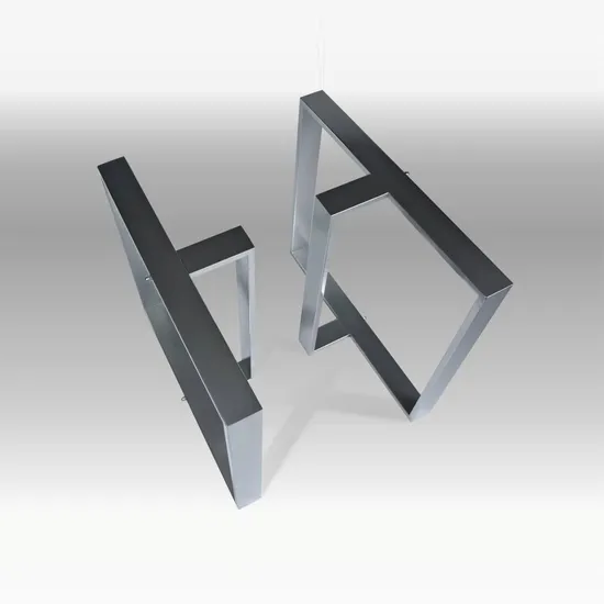 Hot Selling High Quality Square 304 Stainless Steel Table Leg