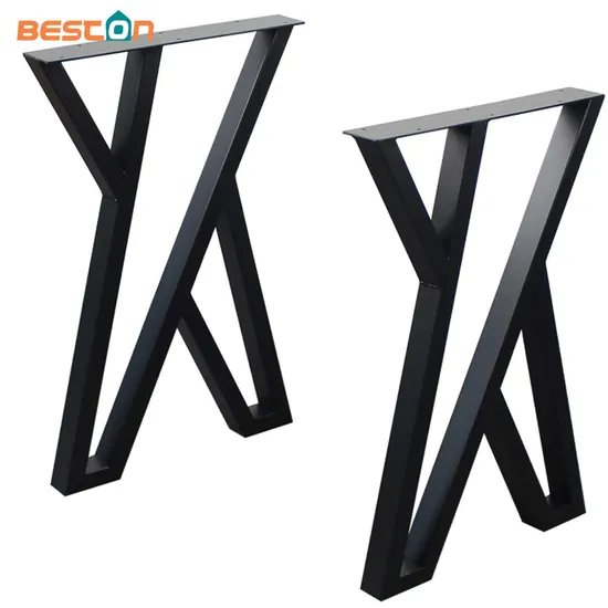 Furniture Metal Table Bench Coffee Industrial Black Dining Table Desk Legs